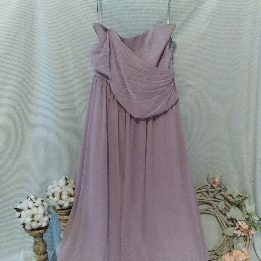 Alfred Angelo, Lavender, Prom/Bridesmaid/Party Dress, Size 4